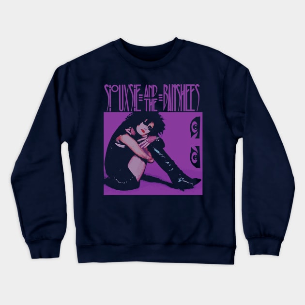 siouxsie vintage Crewneck Sweatshirt by TOOTproduction